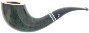 Pfeifen Serienpfeifen  Big Ben two-tone green Modell 613 polish nature top
