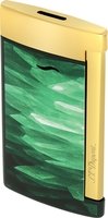 S.T. Dupont Slim 7 Geode Gr&uuml;n/Golden