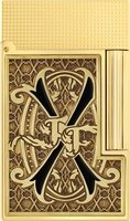 Zigarrenzubehör Feuerzeug  S.T. Dupont 2025 Fuente Ligne 2 Golden/Black