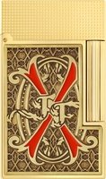 S.T. Dupont Haute Cr&eacute;ation 2025 Fuente Ligne 2 Golden/Red