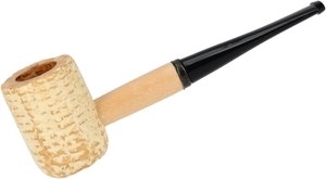 Missouri Meerschaum Corn Cob Washington STRAIGHT (mit Filter) (ALTE Variante)