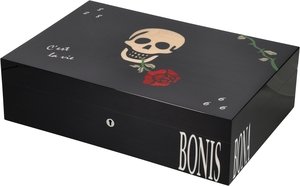 Zigarrenzubehör Humidor  Elie Bleu Emphemeral Rose Black Sycamore für 110 Zigarren
