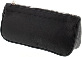 Pfeifenzubehör Pfeifentaschen  Big Ben Kombibeutel für 1 Pfeife Leder schwarz (745001010)