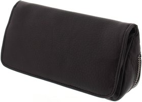 Pfeifenzubehör Pfeifentaschen  Big Ben Kombibeutel für 2 Pfeifen Leder dunkelbraun (745140415)