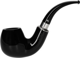 Pfeifen Serienpfeifen  Big Ben black polish silver Modell 200