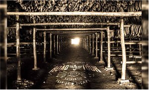 Alec Bradley Merchandise Keilrahmen Road Tour 2017 Motiv Curning barn