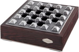 Angelo Aschenbecher Holz/Metall (424001)