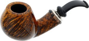 Pfeifen Freehand Pfeifen  Neerup Harvest Moon Group 4 (Nr. 1) Ebonit Silber