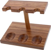 Pfeifenzubehör Pfeifenständer  Guy Janot 3er Zebrano (7664)