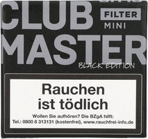 Zigarillos Deutschland  Clubmaster Mini Filter Black Edition
