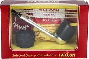 Pfeifen Pfeifen Sets  Falcon Classic Set Gerade Glatt Dublin