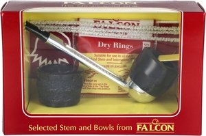 Pfeifen Pfeifen Sets  Falcon Classic Set Gerade Glatt Dover
