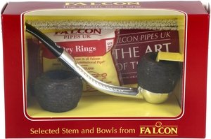 Falcon Pipe System Bent Rusticated Bulldog