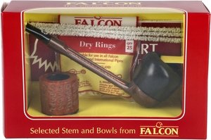 Pfeifen Pfeifen Sets  Falcon Extra Set Gerade Glatt Genoa