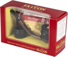 Falcon Pfeifensystem Gebogen Glatt Plymouth (Variante 2)