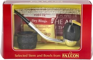 Falcon Pipe System Bent Smooth Bulldog