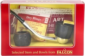 Pfeifen Pfeifen Sets  Falcon Classic Set Gebogen Glatt Algiers