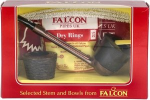 Pfeifen Pfeifen Sets  Falcon Extra Set Gerade Glatt Algiers