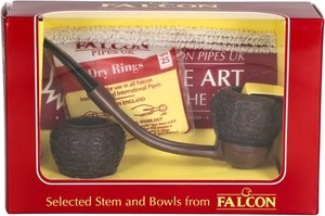 Falcon Pipe System Extra Curved Rusticated Apple