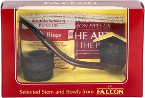 Falcon Pipe System Extra Curved Rusticated Bulldog