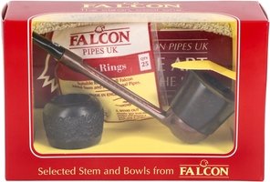 Pfeifen Pfeifen Sets  Falcon Extra Set Gerade Glatt Algiers