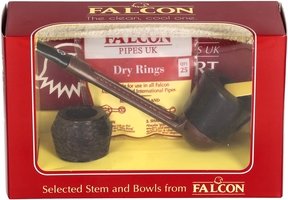 Pfeifen Pfeifen Sets  Falcon Extra Set Gerade Glatt Algiers