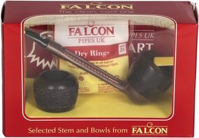 Pfeifen Pfeifen Sets  Falcon Extra Set Gerade Glatt Dover