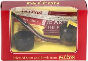 Pfeifen Pfeifen Sets  Falcon Extra Set Gebogen Glatt Genoa