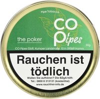 CO Pipes pipe tobacco the poker 50g tin