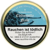 Tabak Pfeifentabak  Pipe Republic Cliftonville Flake 100g Dose