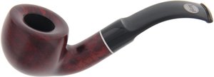Pfeifen Serienpfeifen  Jean Claude rotbraun gebogen (ohne Umkarton)
