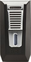 Zigarrenzubehör Feuerzeug  Colibri Schwarz Chrome (295081)