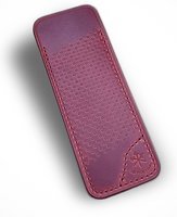 Zigarrenzubehör Schneider  Les Fines Lames Lederetui Racing Cherry Red (601421)