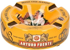 Arturo Fuente Aschenbecher 'We will never rush the hands of time' Gelb