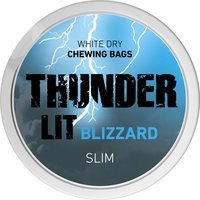 Tabak Kautabak  Thunder LIT Blizzard Slim White Dry