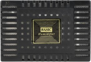 Classic Humidor Accessories Hadson Rectangular Black Humidifier