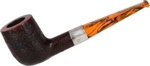 Pfeifen Freehand Pfeifen  Ashton Pipes Brindle Sandblast LX Silver