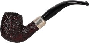 Pfeifen Freehand Pfeifen  Ashton Pipes Pebble Grain Sandgestrahlt  XXX Silber