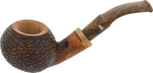 Pfeifen Freehand Pfeifen  Stefano Santambrogio Bent Brandy Rustic No. 64