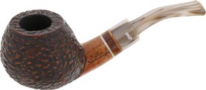 Stefano Santambrogio Pipes Big Bent Apple Rustic No. 81