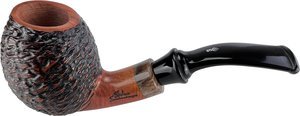 Stefano Santambrogio Pipes Egg rustiziert big (interne Nr. 160)