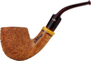 Pfeifen Freehand Pfeifen  Stefano Santambrogio Rustic Natural medium (interne Nr. 216)