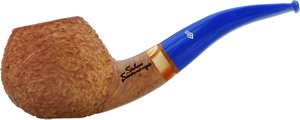 Pfeifen Freehand Pfeifen  Stefano Santambrogio Rustic  Natural big (interne Nr. 240)