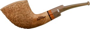 Pfeifen Freehand Pfeifen  Stefano Santambrogio Rustic Natural Big (interne Nr. 323)