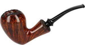 Pfeifen Freehand Pfeifen  Former Calabash Smooth Brown