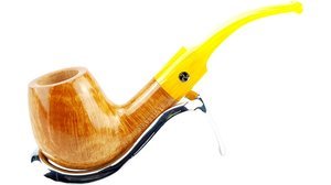 Pfeifen Serienpfeifen  Rattray's Triskele 3 Stamps Bent Pfeife 6575