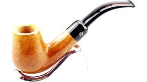 Pfeifen Serienpfeifen  Rattray's Triskele 3 Stamps Bent Pfeife 6576