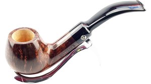 Pfeifen Serienpfeifen  Rattray's Triskele 2 Stamps Bent Pfeife 6830