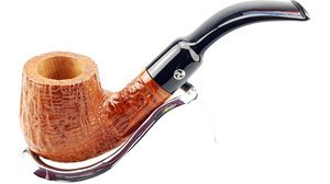 Pfeifen Serienpfeifen  Rattray's Triskele Sandblast Bent Tan Pfeife 6589
