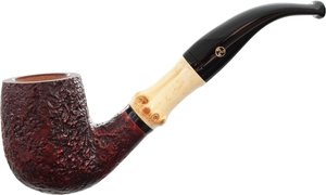 Rattray's Bamboo Bent Sandblast Red B-Ware (17100) 9mm